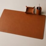 Premium Leather Table Mat – Elegant Protection for Modern Dining & Workspaces